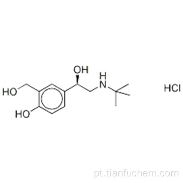 1,3-Benzenodimetanol, cloridrato de a - [[(1,1- dimetiletil) amino] metil] -4-hidroxi, (1: 1), (57188115, a1R) - CAS 50293-90-8